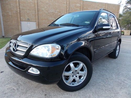 2003 mercedes ml350 awd inspiration pkg one owner 49k miles loaded free shipping