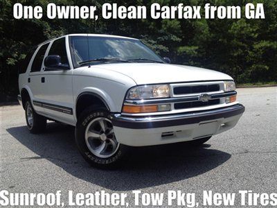 One owner rust free from georgia lt sunroof leather 4.3l v6 tow pkg new tires