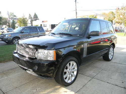 2006 land rover range rover supercharged sport utility 4-door 4.2l