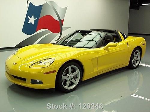 2007 chevy corvette 2lt z51 perf leather/suede nav 3k!! texas direct auto