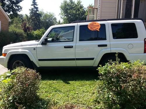 Roomy and rugged 2006 jeep commander