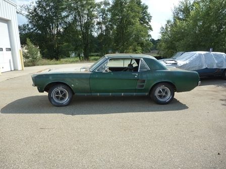 1967  68  66 mustang project car