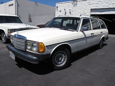 1981 mercedes 300td wagon..california car..100% carfax..low miles !!