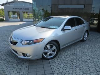2012 acura tsx 4dr sdn i4 auto tech pkg, navigation, sunroof, leather.