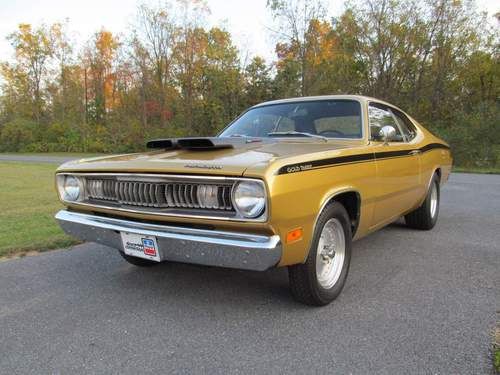 1971 plymouth duster 340 4spd....rust free!...