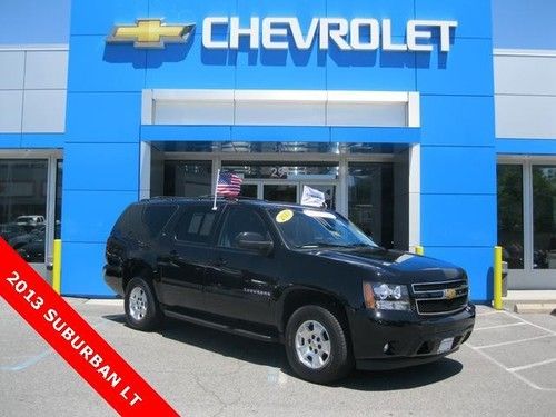 13 certified chevy lt black leather warranty trailer hitch sunroof 27k miles xm