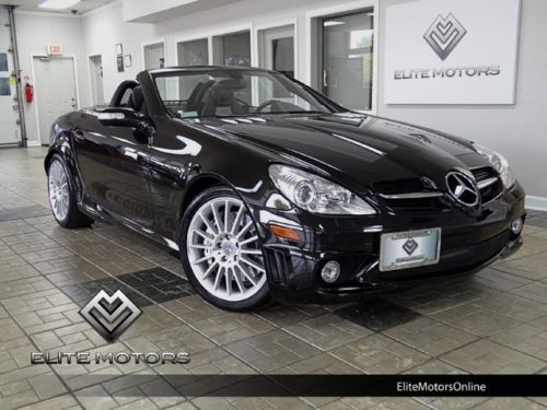 2005 mercedes benz slk55 amg new miles xenons heated seats rare find