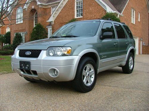 2005 ford escape hybrid 4wd one owner leather 31 mpg no reserve
