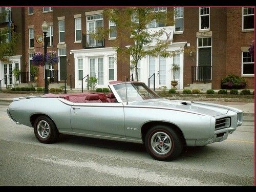 1969 pontiac gto convertible automatic fully restored awesome car!