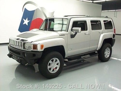 2010 hummer h3 lux 4x4 auto sunroof htd leather 34k mi texas direct auto