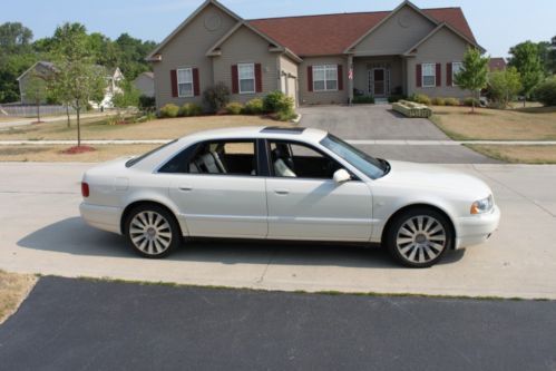 2002 audi a8l custom s8 interior, runs and drive perfect, hail damage, by owner