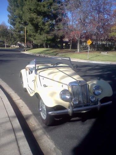 Classic mg roadster in original condition