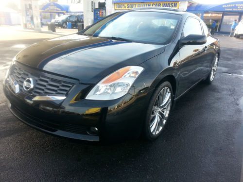 2008 nissan altima s coupe 2-door sport package no reserve salvage title