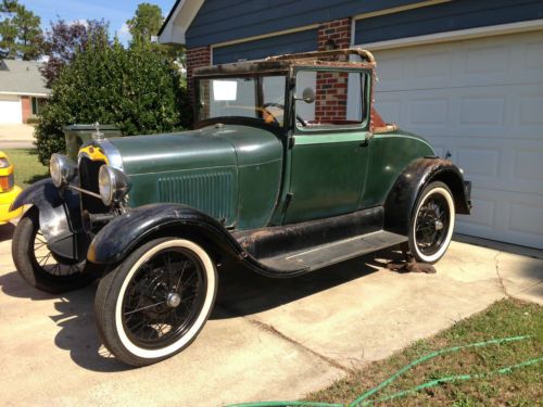 1929 ford model a sport coupe hotrod hotrod project (traditional)