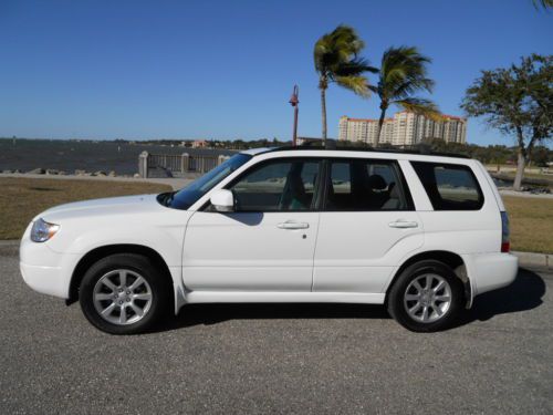 2.5 x forester moonroof all power new tires 4x4 one fl owned  extra nice!!