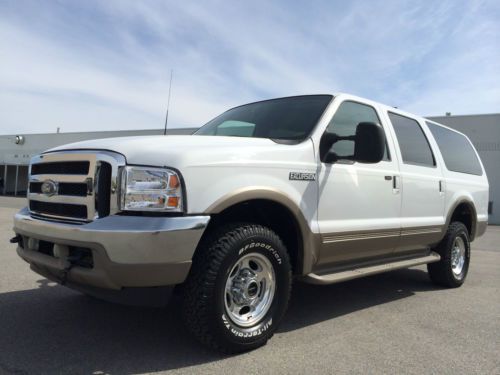 Clean 2001 excursion limited 4x4 7.3 powerstroke turbo diesel 2002
