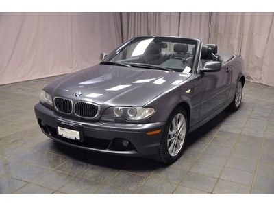 330ci convertible 3.0l cd front bucket seats montana leather upholstery