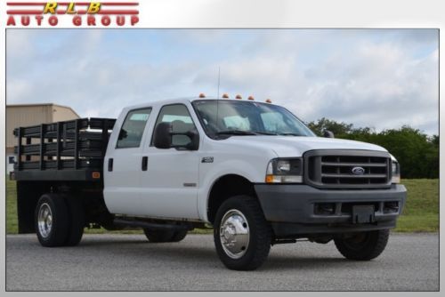 2004 f-550 xl crew cab stake bed 4x4 incredibly nice one owner! 40,000 miles!