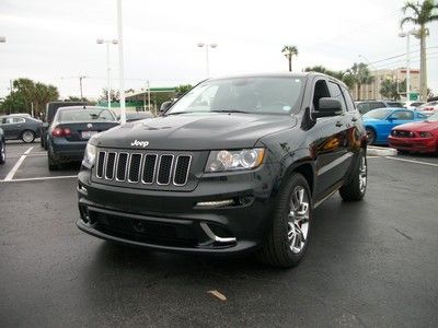 2012 jeep srt8 grand cherokee 4x4 florida truck perfect low miles wow!!