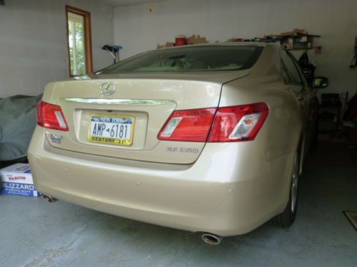 Orig owner garage kept 2007 lexus es350 luxury, gold  loaded,clean