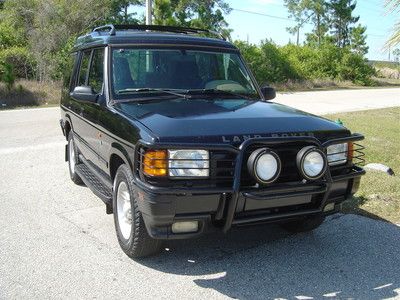 No reserve ! '97 discovery se7 rare panther edition w/ brushguard lights ladder