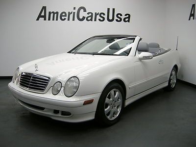 2003 clk320 cabriolet carfax certified spotless florida beauty mint condition