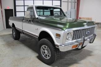 1972 chyenne super, 3/4 ton, 4x4, four speed, a/c, show quality driver