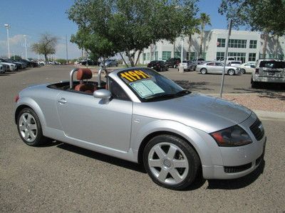 2001 silver 5-speed manual leather miles:58k convertible