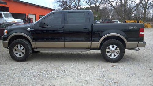 06 king ranch f150 4x4 loaded nice truck lifted
