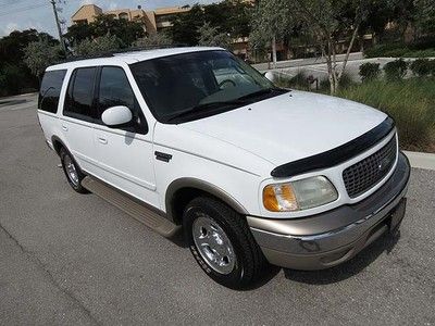 Nice! 2002 expedition ediie bauer 2wd - florida suv with clean carfax