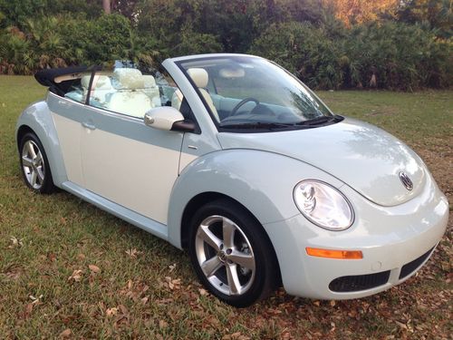 2010 new beetle final edition convertible