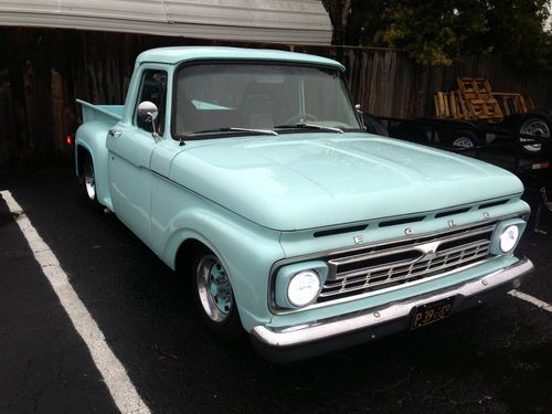 No reserve auction ford f00 stepside with custom touches!