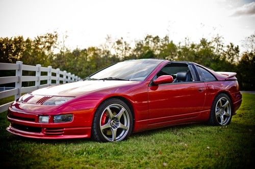 Beautiful rare 1991 nissan 300zx twin turbo 2 door t-top coupe very clean
