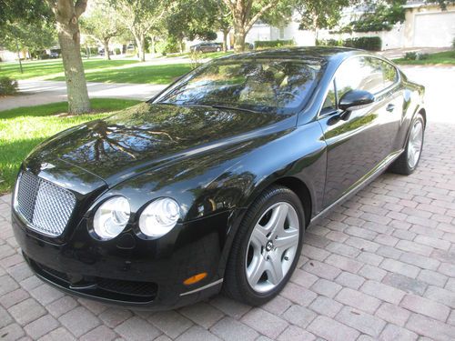 2005 bentley continental gt coupe 1 owner clean car fax fully serviced