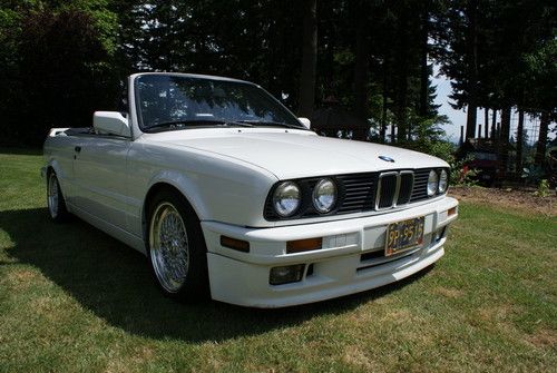 1992 bmw 325i m technic ii convertible with e36 m3 engine and removable hard top
