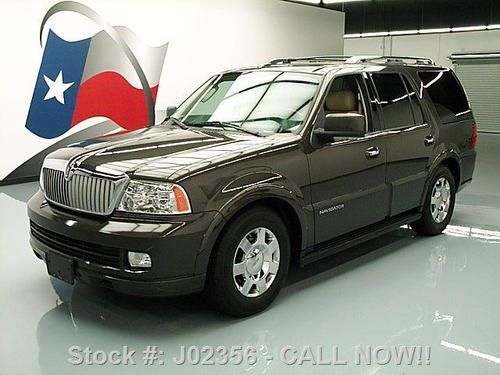 2006 lincoln navigator 8 pass sunroof climate seats 70k texas direct auto