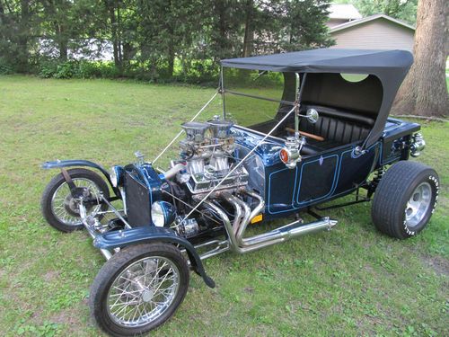 1923 t bucket 6100 miles on the car small block tunnel ram built right very nice
