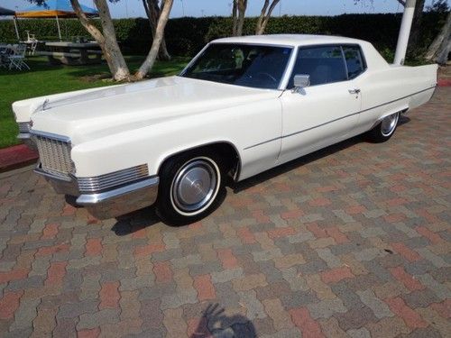 ***1970 cadillac deville hardtop 2-door,low miles,extremely nice daily driver