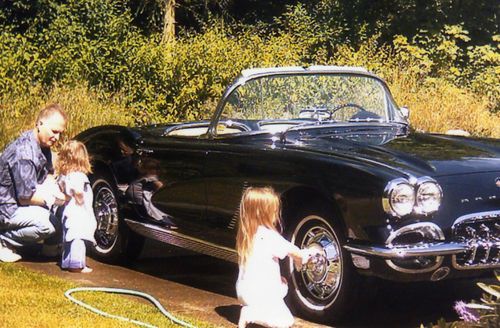 1962, black and fawn, 340hp, 4 speed, numbers matching, great car