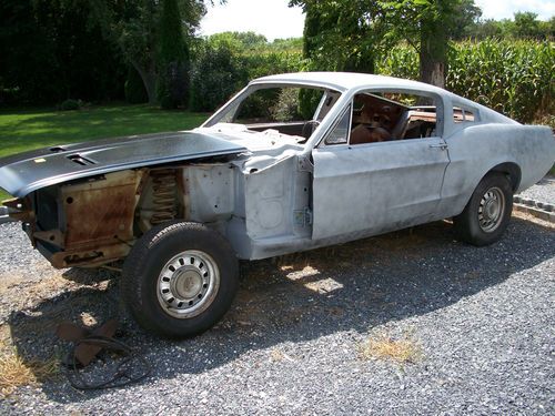 1968 mustang fastback gt project car