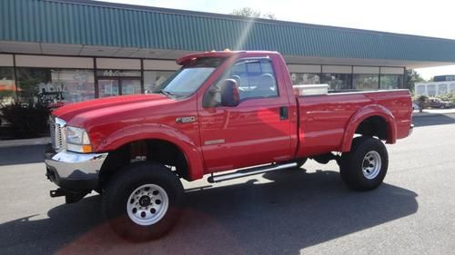 Lifted - exhaust - very clean - 4x4 - powerstroke turbo diesel - no reserve