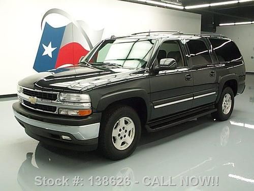 2005 chevy suburban 7-pass htd leather roof rack 76k mi texas direct auto