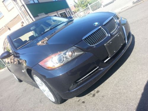 08 bmw 335i - 300hp twin turbo - heated leather power roof-35k miles no reserve!