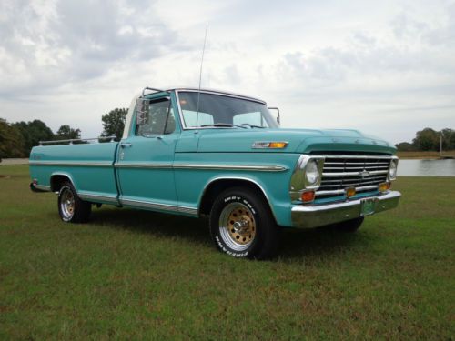 1968 ford f-100 ranger survivor one owner highly documented 360 v8 auto a/c p/s