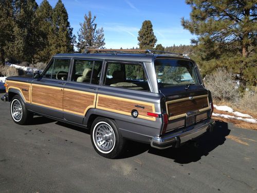 1991 jeep grand wagoneer *must see* no reserve!!! sweet!!