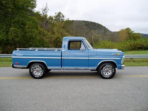 1968 ford f-100 ranger xlt.. 68k miles .. a/c .. v8.. automatic ... must see..