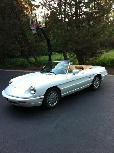 Classic 1991 veloce spider - excellent condition - must see - low price - call