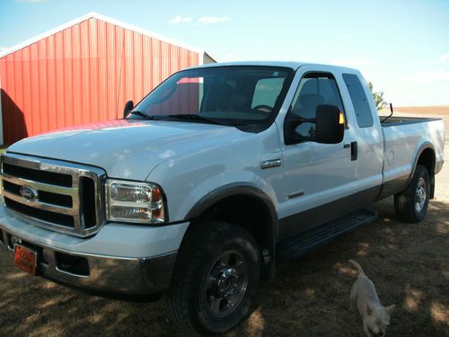 2006 ford f-250 super duty lariat extended cab pickup 4-door 6.0l