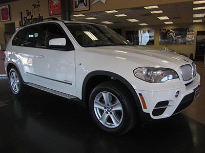 12 bmw x5 xdrive 35d diesel awd white only 12k miles 1 owner