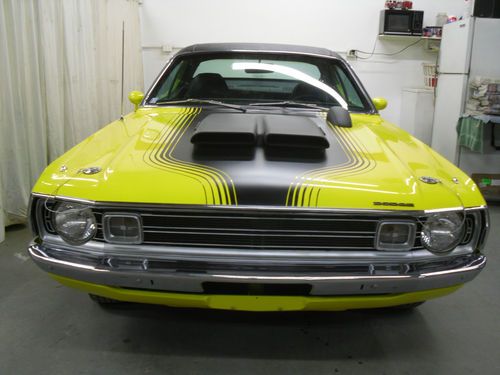 1972 dodge demon h code 340 auto a/c completely restored to original condition